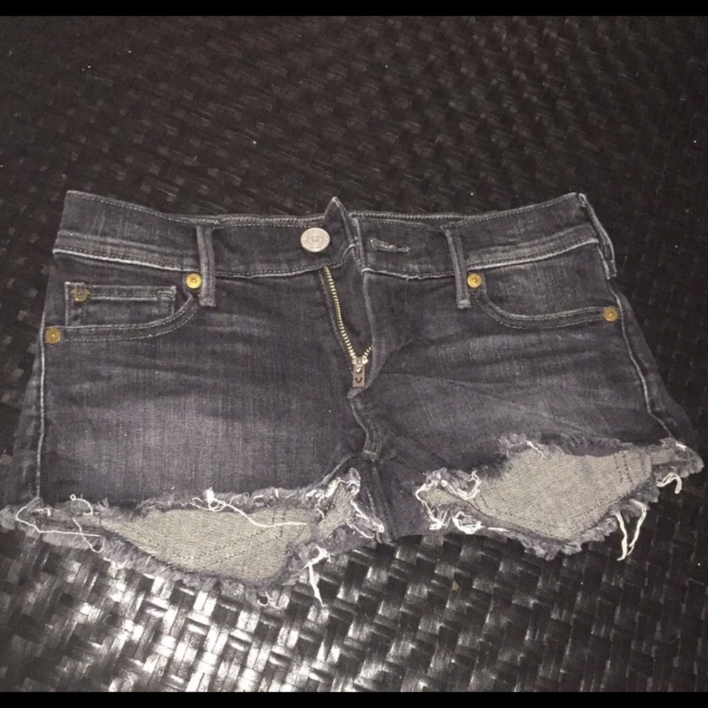 True religion black denim shorts ✨ - Picture 2 of 3